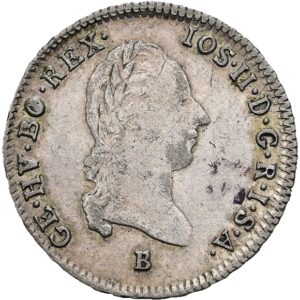 3 Krejcar 1788 B, Josef II.