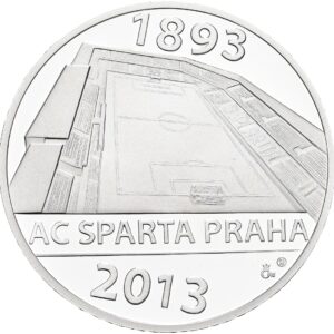 1oz Medaile 2013 , 120. Let založení AC Sparta Praha.