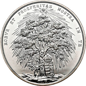 Korunovační medaile Ferdinand V. certifikované NGC