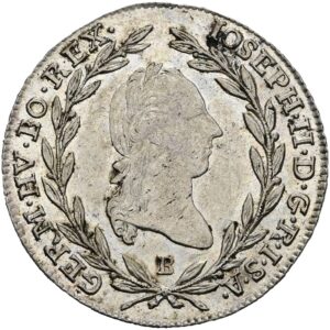 10 Krejcar 1788 B, Kremnica, Josef II