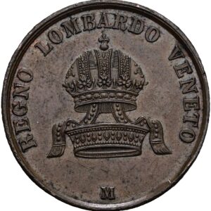 10 Centesimi 1849 M, František Josef I.