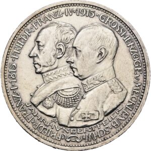 5 Marka 1915 , Mecklenburg.