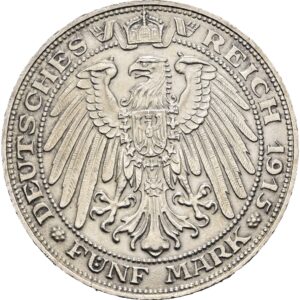 5 Marka 1915 , Mecklenburg.