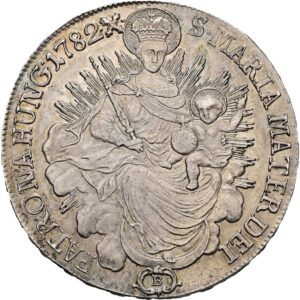 Tolar 1782 B, Josef II. Kremnica