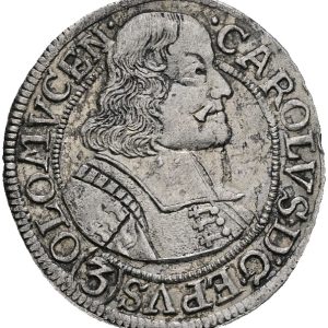3 krejcar 1670, Karel II. Liechtenstein, Arcibiskupství Olomouc