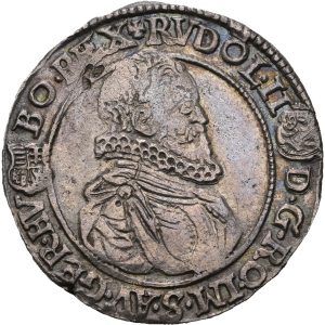 1/4 Tolar 1602 Kremnica, Rudolf II.