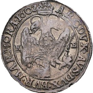 1/4 Tolar 1602 Kremnica, Rudolf II.