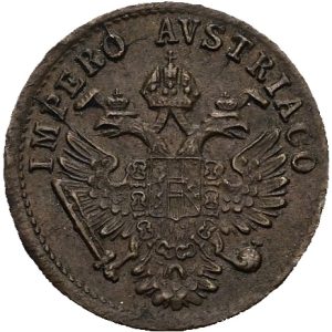 1centisimo 1852 V, František Josef I.  Benátky
