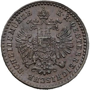 1/2krejcar 1877, František Josef I. Vídeň