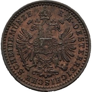 1/2krejcar 1891, František Josef I. Vídeň