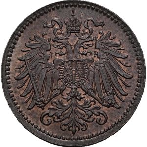 1 Haléř 1915, František Josef I. Vídeň