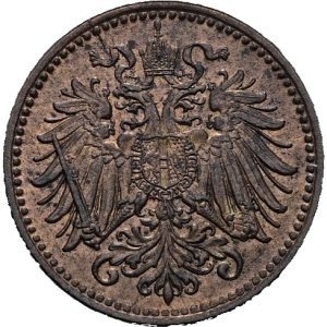 1 Haléř 1901, František Josef I. Vídeň
