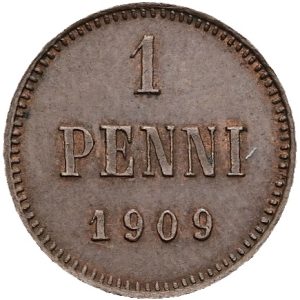 Penny 1909, Mikuláš II. Finsko