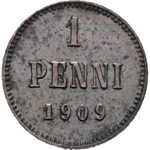 Penny 1909, Mikuláš II. Finsko