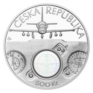 500 Kč 2025 | Cvičný letoun Aero L-39 Albatros Proof
