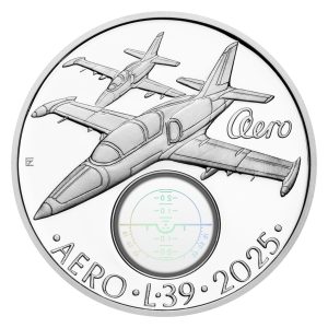500 Kč 2025 | Cvičný letoun Aero L-39 Albatros Proof
