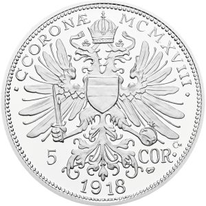 Stříbrná 5 Koruna Karel I. 1916-1918/2026