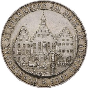 Tolar 1863, Frankfurt město