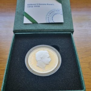 Stříbrná 5 Koruna Karel I. 1916-1918/2026
