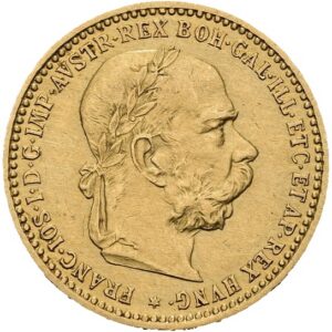 10 Koruna 1897, Vídeň,  František Josef I.