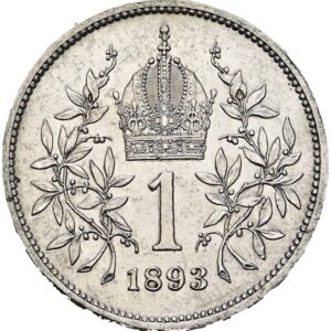 1 Koruna 1893 František Josef I.