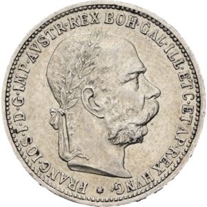 1 Koruna 1893 František Josef I.