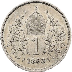 1 Koruna 1893 František Josef I.