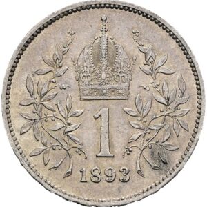 1 Koruna 1893 František Josef I.