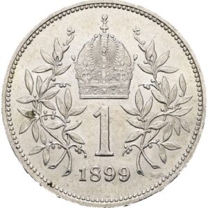 1 Koruna 1899 František Josef I.