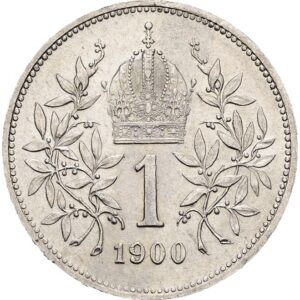 1 Koruna 1900 František Josef I.