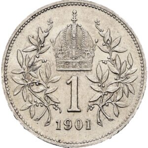 1 Koruna 1901 František Josef I.