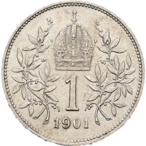 1 Koruna 1901 František Josef I.