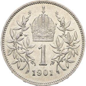 1 Koruna 1901 František Josef I.