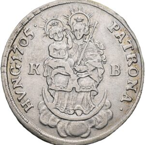 ½ Thaler 1705 K.B. - František II. Rákóczi