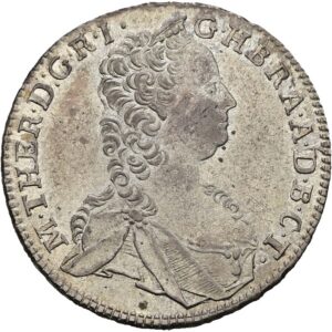 XVII. Krejcar  1762 K.B. Marie Terezie.