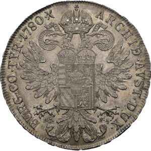 Tolar 1780 I.C.-F.A. Vídeň, Marie Terezie