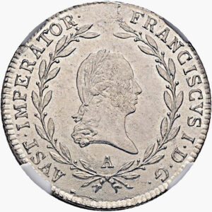 20 Krejcar 1810 A, Vídeň, František I.