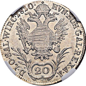 20 Krejcar 1810 A, Vídeň, František I.