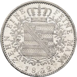 Tolar 1832 S, Anton V.G.G. von Sachsen