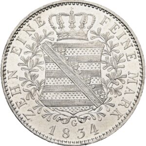Tolar 1834 G, Anton V.G.G. von Sachsen