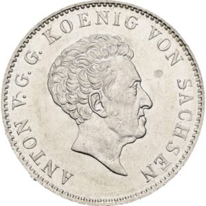 Tolar 1834 G, Anton V.G.G. von Sachsen