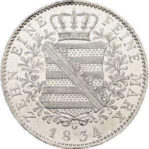 Tolar 1834 G, Anton V.G.G. von Sachsen