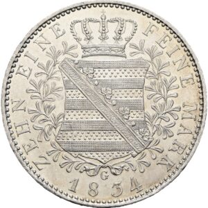 Tolar 1834 G, Anton V.G.G. von Sachsen