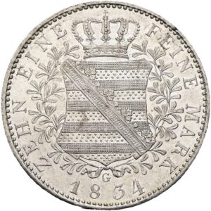 Tolar 1834 G, Anton V.G.G. von Sachsen