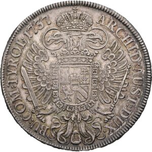 Tolar 1737, Vídeň, Karel VI.