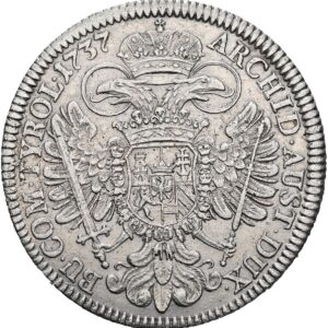 Tolar 1737, Vídeň, Karel VI.