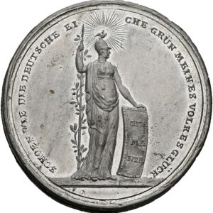 Sn medaile 1814 (šroubovací), František I.