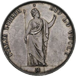 5 Lira 1848- šroubovací Ferdinand V.