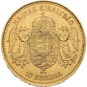 10 Koruna 1904 K.B. Kremnica, František Josef I.