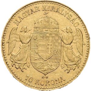 10 Koruna 1906 K.B. Kremnica, František Josef I.